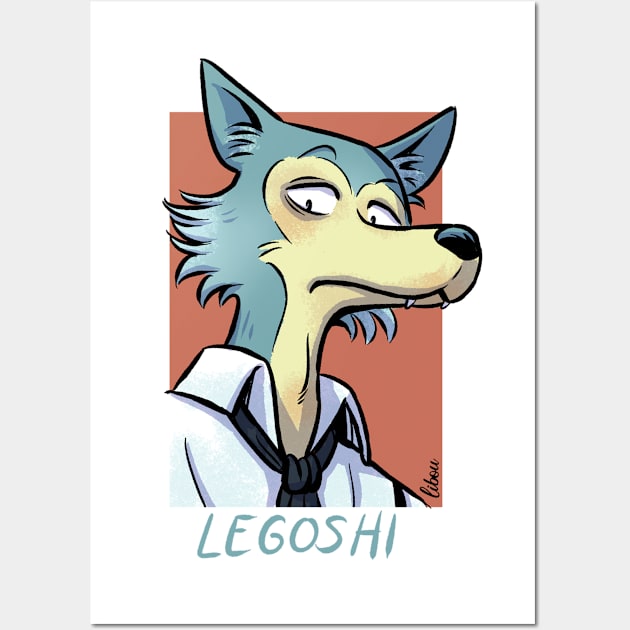 Legoshi Beastars Wall Art by Libou